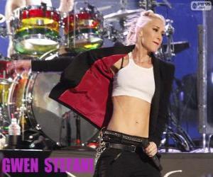 yapboz Gwen Stefani, ABD'li şarkıcı
